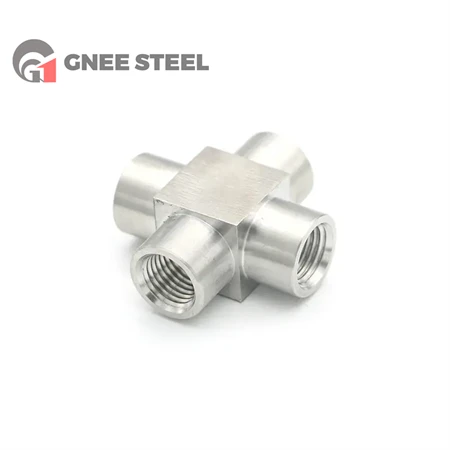 430 Four Way Stainless Steel Pipe Fitting