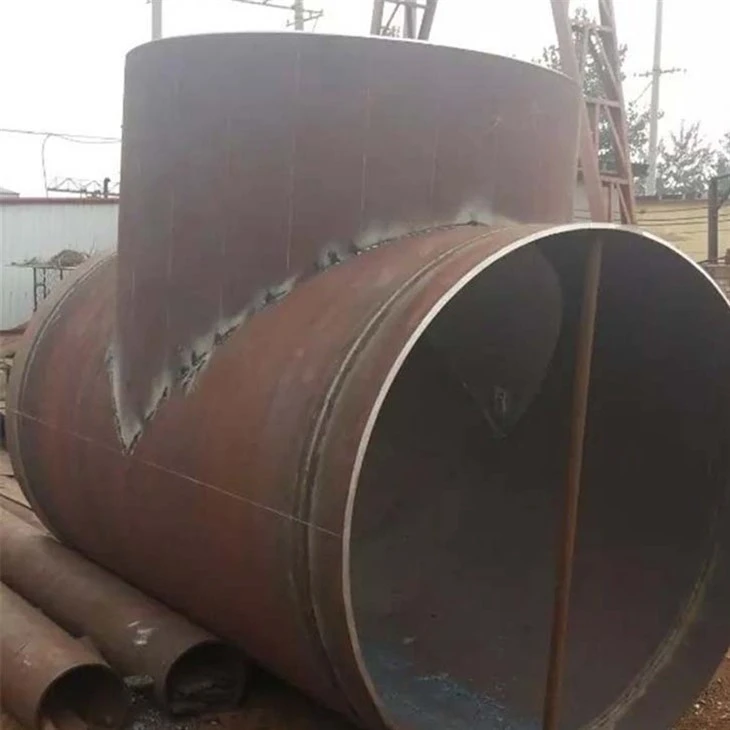 SUS202 Steel Pipe Fitting Three-way