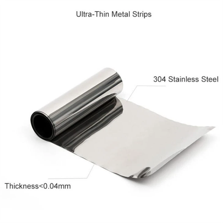 SUS 304 Stainless Steel Thin Foil Strip